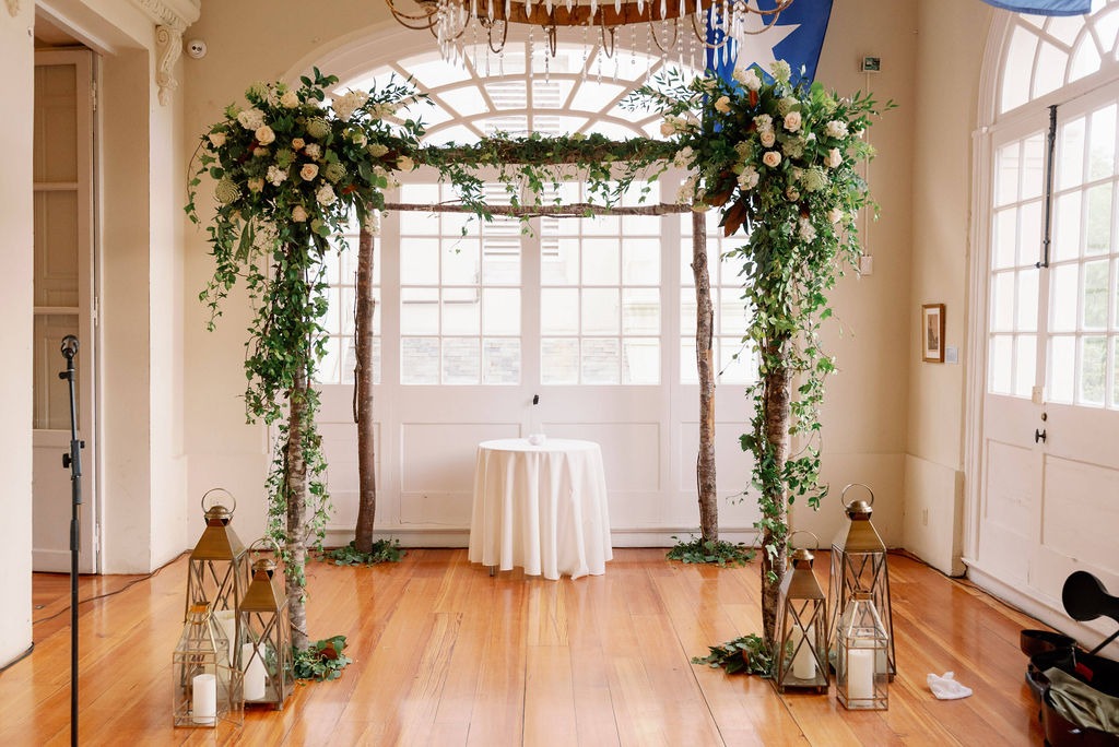spring wedding decor new orleans