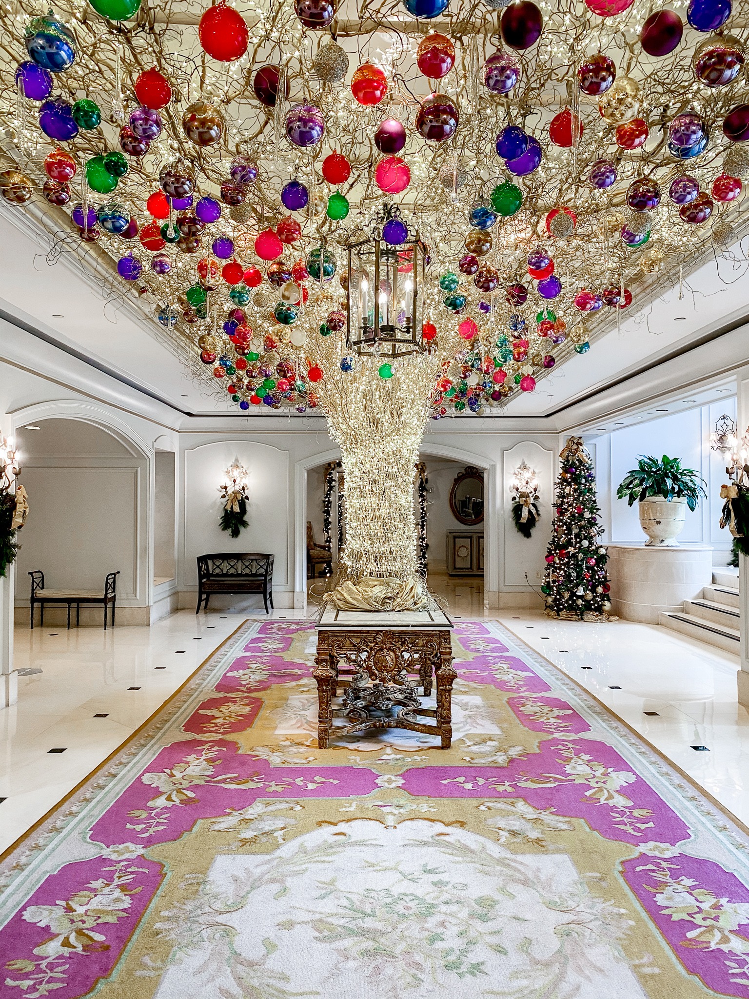 The Ritz Carlton Christmas Decor