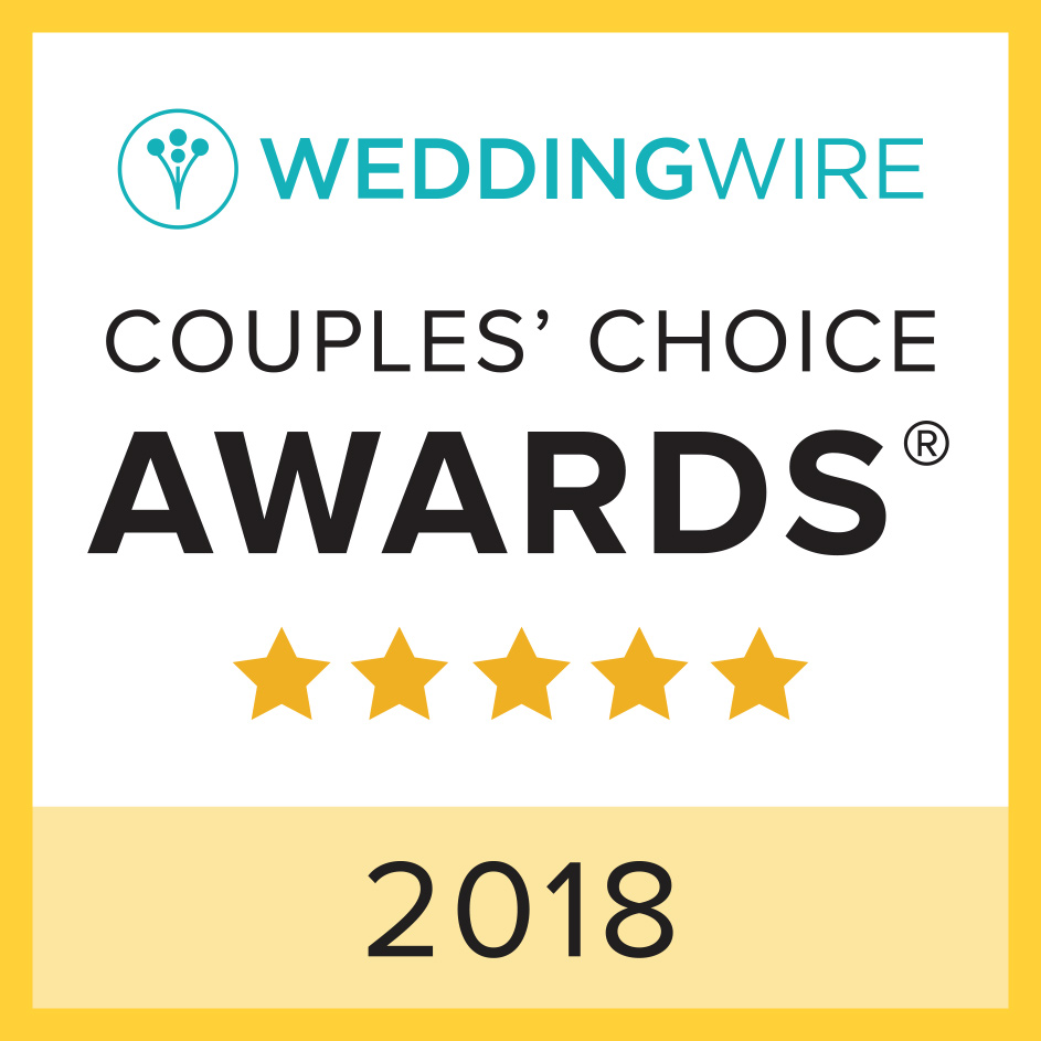 WeddingWire Couples' Choice Awards 2018 badge - TPG - The Plant Gallery