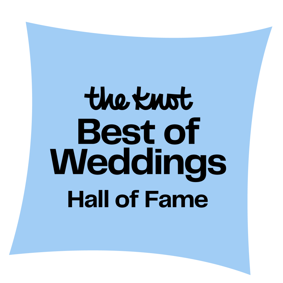 The Knot - Best of Weddings Hall of Fame badge - TPG - The Plant Gallery